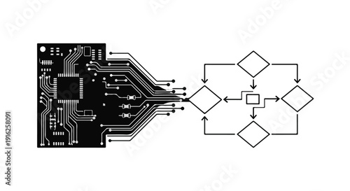 Gemini said

A digital blue technology pattern illustrating an electronic circuit board with a processor and vector line connections for a modern computer science and network communication blueprint