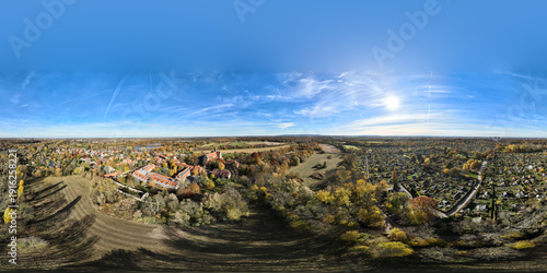 360° Luftaufnahme von Riddagshausen in Braunschweig