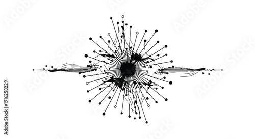 Gemini said

A grunge vector illustration featuring a black ink splat pattern and artistic splatter texture for a dirty paint drop design element