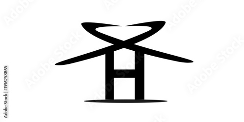 home love vector  icon template 