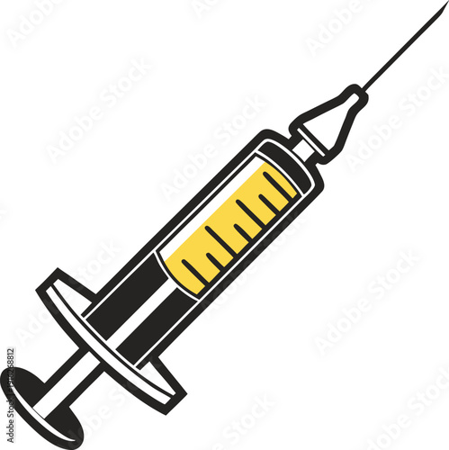 syringe with needle