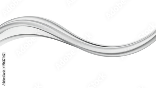 Modern Silver Dynamic Curve Minimal Background