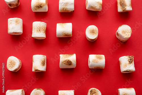 Sweet grilled marshmallows ...