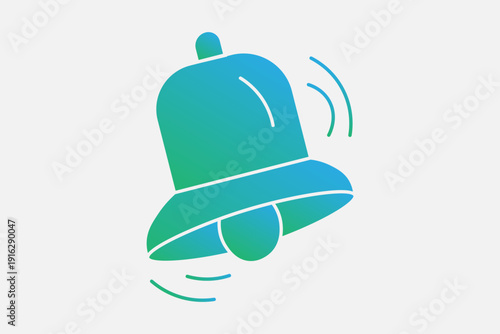 This icon serves as a symbol for notifications or a "school's out" signal.