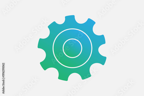 Foto This icon represents settings, technical processes, or the inner workings of a system