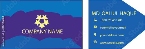 blue sky with a sign