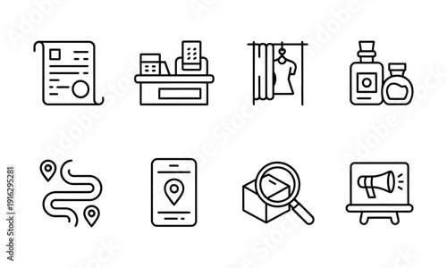Collection of vector gender and sexuality symbols displayed in a grid layout