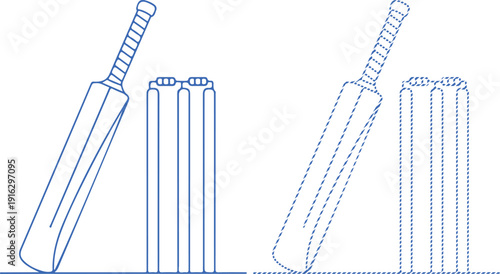 Line set silhouette isolated on transparent background