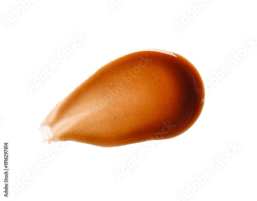 Smear of sweet chocolate is...