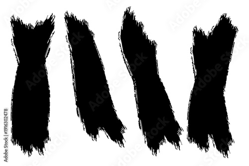 The premium abstract brush strokes help create stunning creative backgrounds with authentic ink and paint brush effects for visual design.