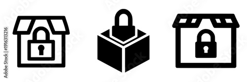 Secure Safe Haven: A Lock Protecting a Treasure Chest