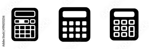 Elegant Calculator Icon: A Timeless Symbol of Mathematical Precision