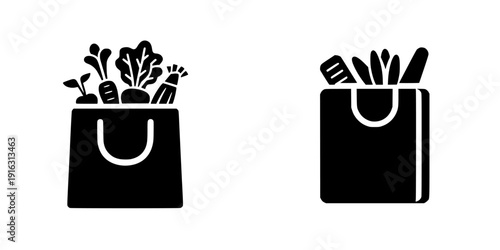 Harvest of fresh produce