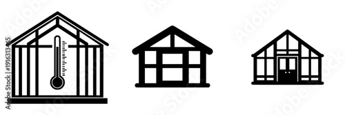 A quaint greenhouse temperature check