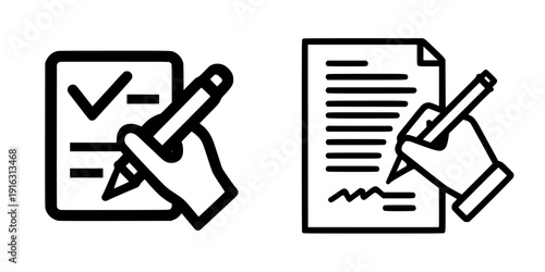 Ink Signature on Paper