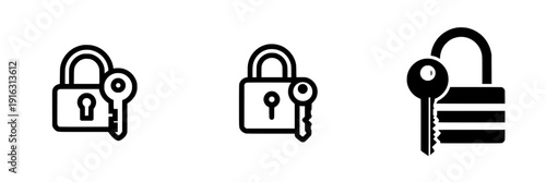 Secure Your Valuables with a Classic Padlock and Key