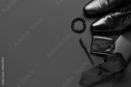 Composition with stylish ma...