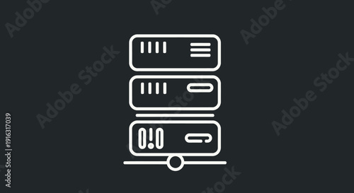 Server Rack Technology Data Center Computing Infrastructure.