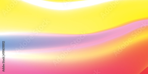 Amazing blue background with orange, red, yellow gradient. Vector eps new