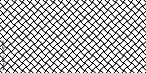 Geometric vector pattern featuring intersecting diagonal lines forming dynamic squares and rhombuses, blending seamlessly for design applications