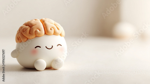 Happy Brain Illustration: A...