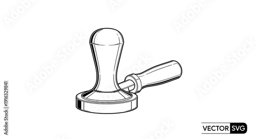 Espresso Tamper, Coffee Tool, Barista Equipment, Manual Coffee Press