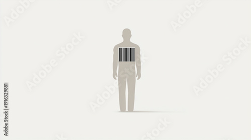 Barcode Body: A stark depic...