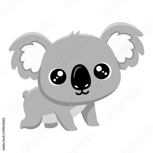 Cute Cartoon Koala design Illustration
