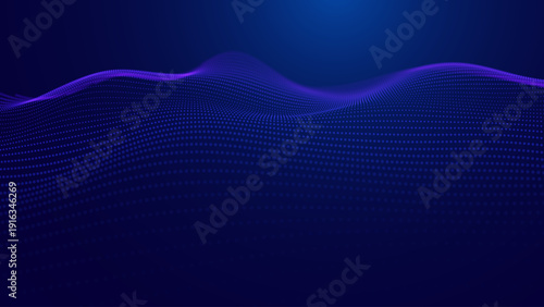Abstract Wave Patterns in Technology Data - A Flowing Blue Line Integrating Particle Visualization and 3D Interaction