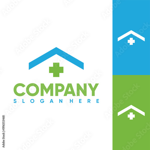 home logo and health icon