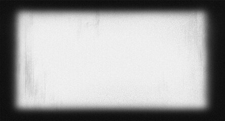 Transparent black vignette border frame overlay shadow effect for video or image mockup. Blank vignette blurred decorative frame with realistic shadow on transparent background. Vector illustration