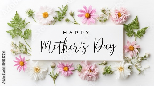 Happy Mother’s Day Floral Greeting Card