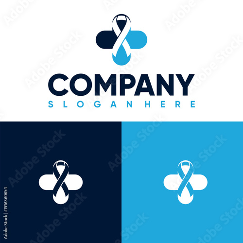 medical healthcare logo suitable for hospital logo
