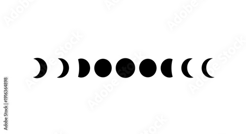 Phases of the Moon Cycle 42.