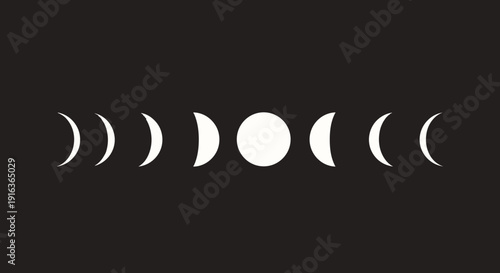 Phases of the moon cycle 49.