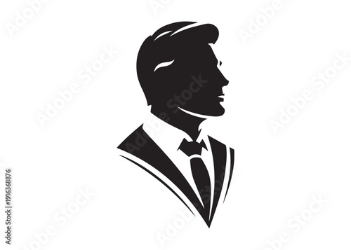 best dad logo silhouette vector, fatherhood silhouette vector illustration, father and son logo silhouette, gentleman logo silhouette, happy fathers day logo vector silhouette on white background