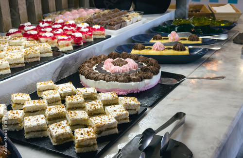 Sweet Pastries at All Inclusive Buffet