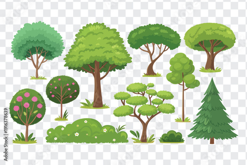 collection of trees