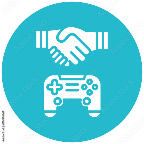 Game Handshake Icon