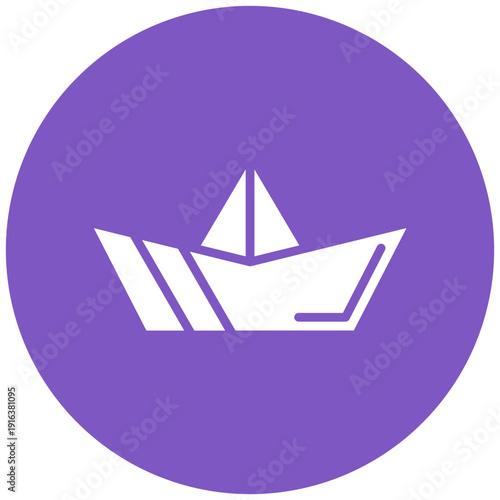 Paper Boat Icon