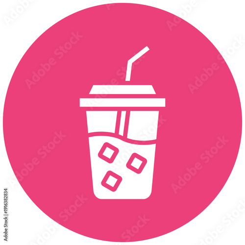 Cold Coffee Icon