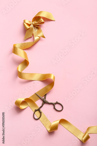 Beautiful satin ribbon with...