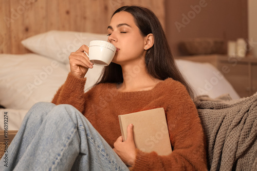 Beautiful young woman with ...