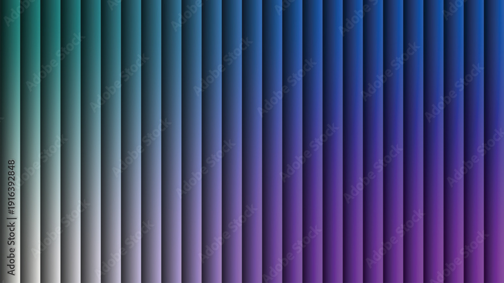 Obraz premium Vibrant gradient background with vertical stripes