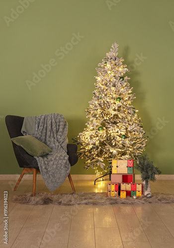 Interior of living room wit...