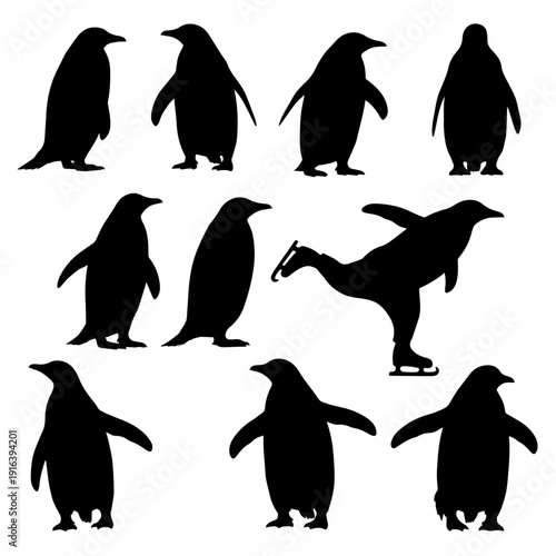 penguin silhouettes collection