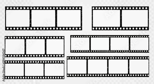 film strip frames, vintage cinema, retro movie reel, film roll