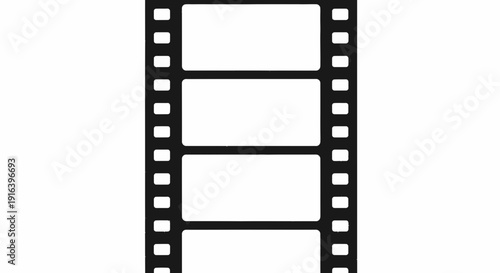 film strip, cinema, movie, frames, black background
