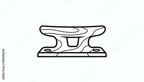 Nautical Cleat, Docking Equipment, Marine Hardware, Boat Mooring