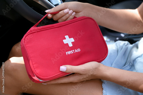 Driver with first aid kit i...
